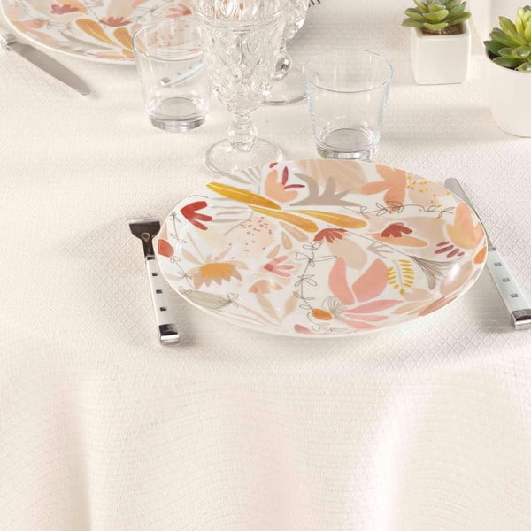 Ubrus z žakáru ø 180 cm Stella – douceur d'intérieur-image-1