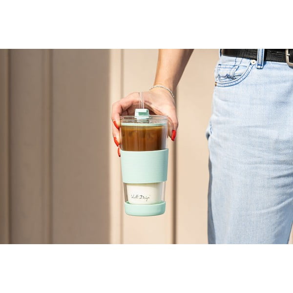 Termo hrnek v mentolové barvě 600 ml Fuori – Vialli Design-image-4