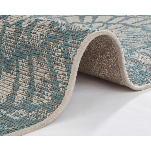 Šedomodrý venkovní koberec NORTHRUGS Amon, 140 x 200 cm-image-3