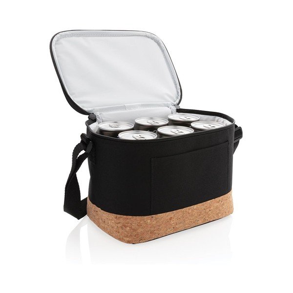 Černá termotaška s korkovými detaily XD Collection-image-1