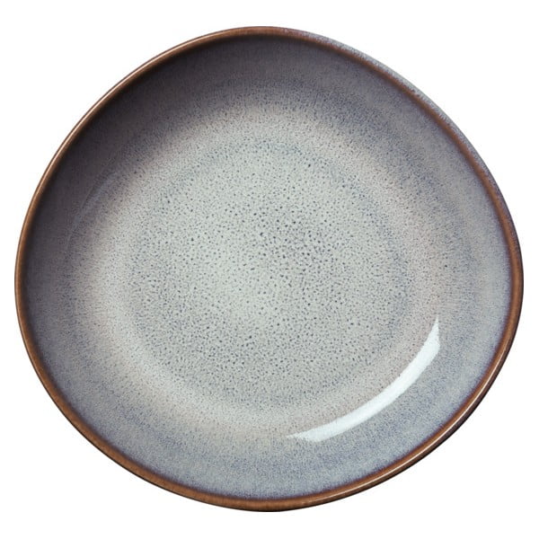 Šedo-hnědá kameninová mísa Villeroy & Boch Like Lave, ø 21,5 cm-image-1