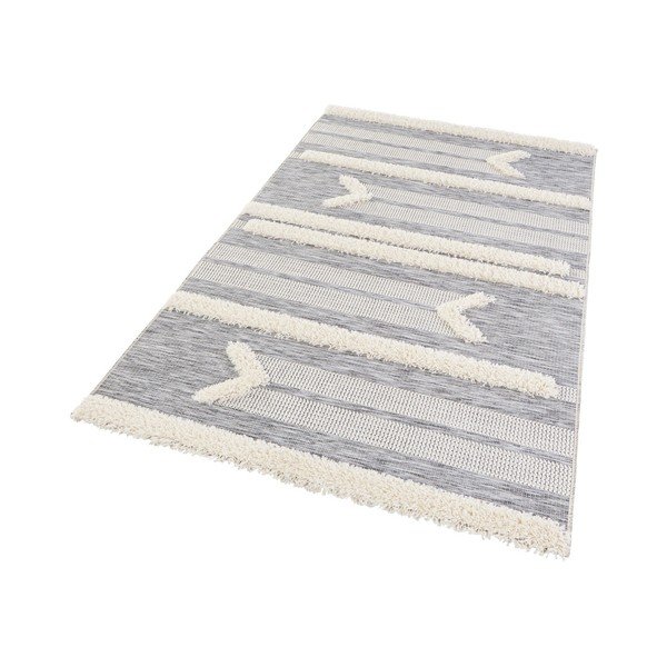 Šedý koberec Mint Rugs Handira Arrow, 155 x 230 cm-image-1