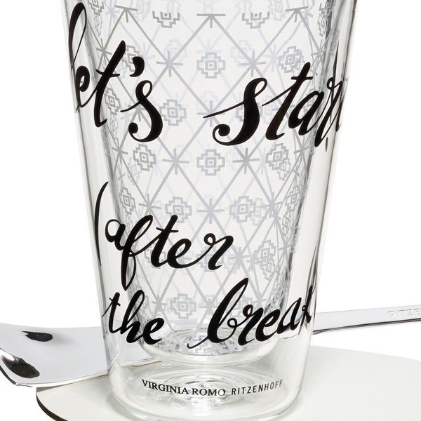 Set na latte se sklenicí s dvojitou stěnou Ritzenhoff Virginia Romo, 260 ml-image-2