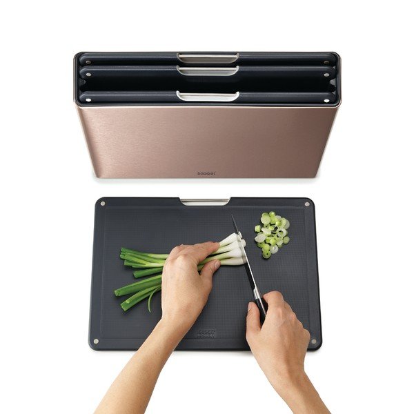 Prkénka v sadě 4 ks se stojanem 7x35.5 cm Folio – Joseph Joseph-image-4