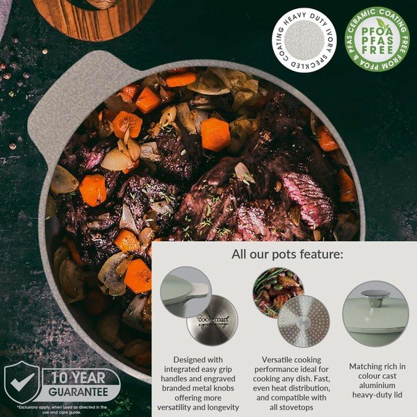 Kastrol na pečení s pokličkou 3,2 l Signature Range – Cooksmart ®-image-2
