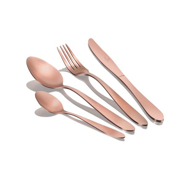 Nerezový příbor 24 ks Rosegold Metallic Line - BerlingerHaus-image-2