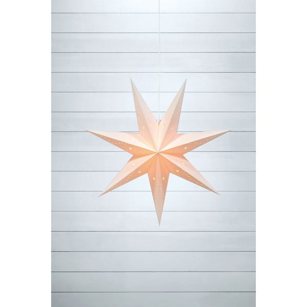 Bílá závěsná vánoční světelná dekorace Saturnus – Markslöjd-image-1