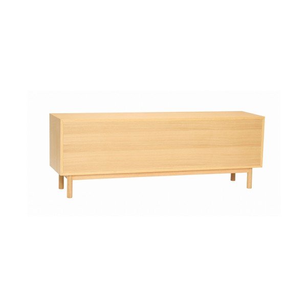 Komoda v dekoru dubu v přírodní barvě 140x50x37 cm Nobby – Hübsch-image-2