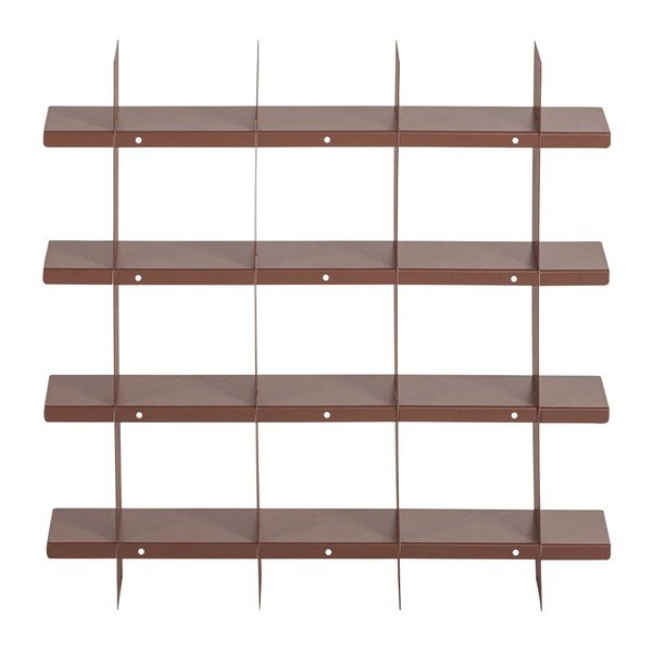 Starorůžová patrová kovová police 60 cm Brik – WOOOD-image-4