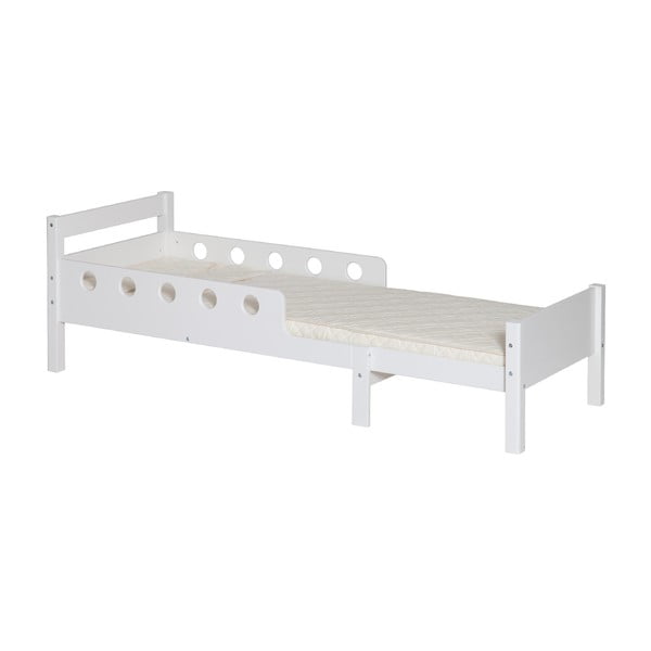 Bílá dětská rostoucí postel Flexa White Junior, 70 x 140/190 cm-image-1