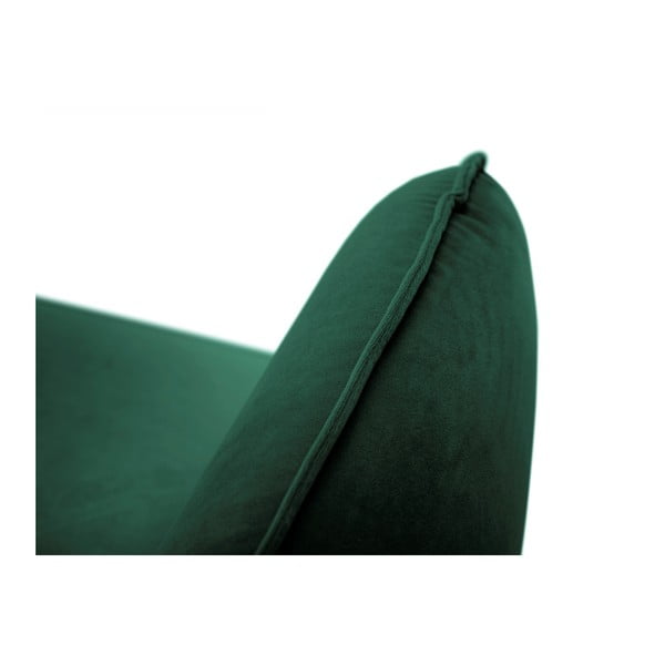 Zelené sametové křeslo Cosmopolitan Design Vienna-image-3