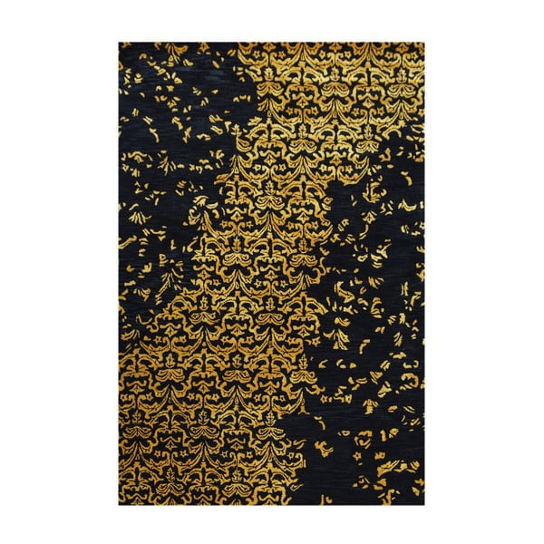 Vlněný koberec New Jersey Gold, 153x244 cm