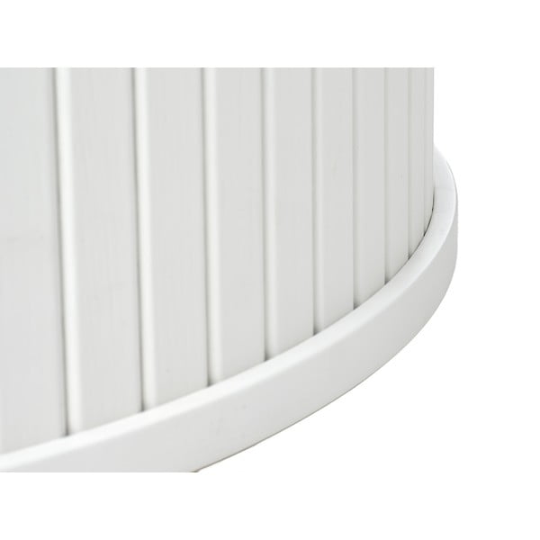 Bílý kulatý konferenční stolek Nola – Unique Furniture-image-2