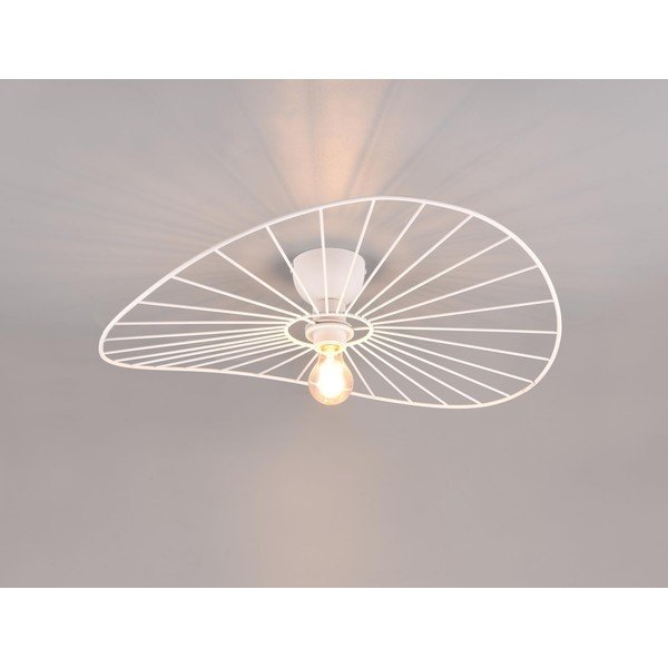 Bílé stropní svítidlo ø 60 cm Chapeau – Reality-image-1