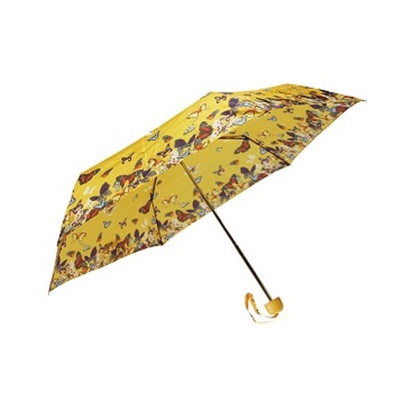 Žlutý skládací deštník Papjaune, ⌀ 96 cm