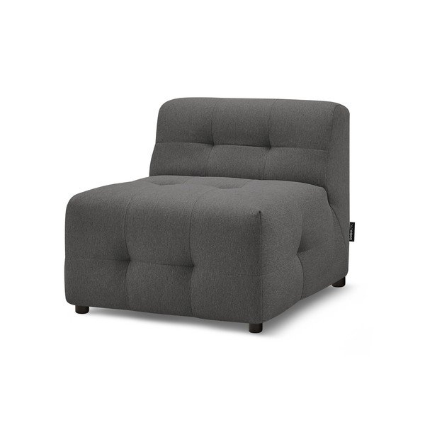 Tmavě šedý modul pohovky Kleber - Bobochic Paris-image-3