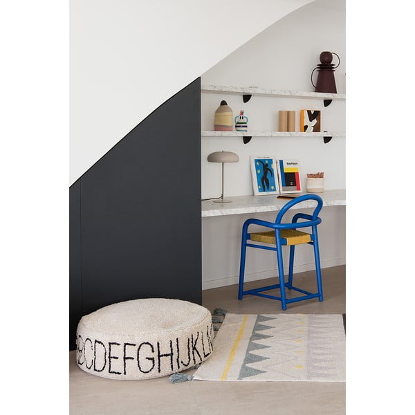 Krémový dětský sedací vak ABC – Lorena Canals-image-4