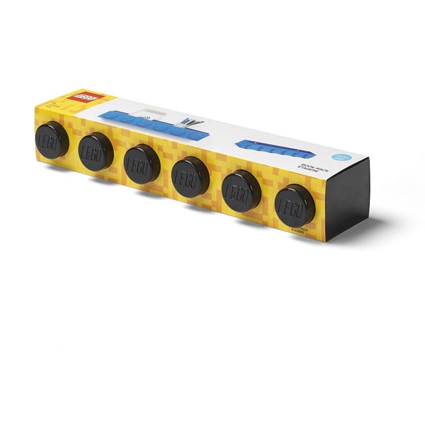 Dětská černá nástěnná polička LEGO® Sleek-image-2
