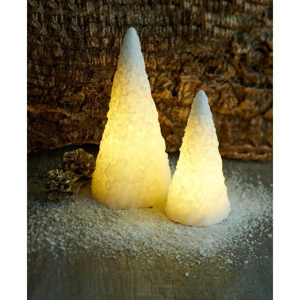 Světelná LED dekorace Sirius Snow Cone, výška 15 cm-image-3
