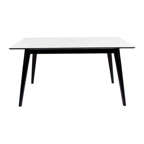 Rozkládací jídelní stůl s černými nohami House Nordic Copenhagen, 150 x 95 cm