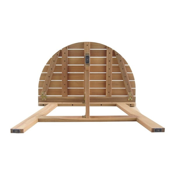 Zahradní jídelní stůl z masivu akácie 45x70 cm Nina – LDK Garden-image-3