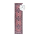 Vínový pratelný běhoun s příměsí recyklovaných vláken 60x230 cm Windsor – Flair Rugs