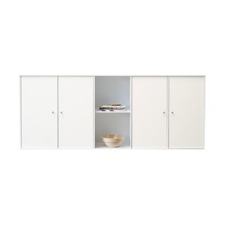 Bílá nástěnná komoda Hammel Mistral Kubus, 169 x 69 cm