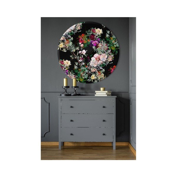 Nástěnná dekorace Styler Ring Floral, ø 70 cm-image-1