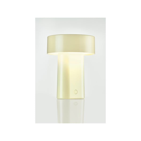 Světle zelená plastová LED stolní lampa (výška 18 cm) Oblong – Zone-image-3