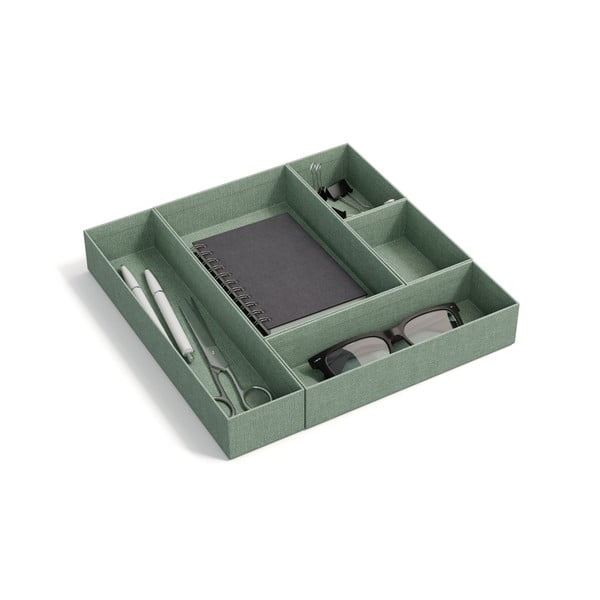 Kartonové organizéry do šuplíku v sadě 5 ks Emma Paper Laminate – Bigso