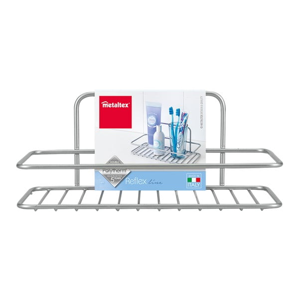 Nástěnná koupelnová polička Metaltex Ref-image-2