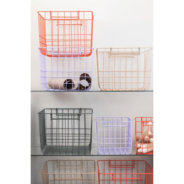 Drátěný kovový košík 31x16,5x16 cm Store-It – Mette Ditmer Denmark-image-3