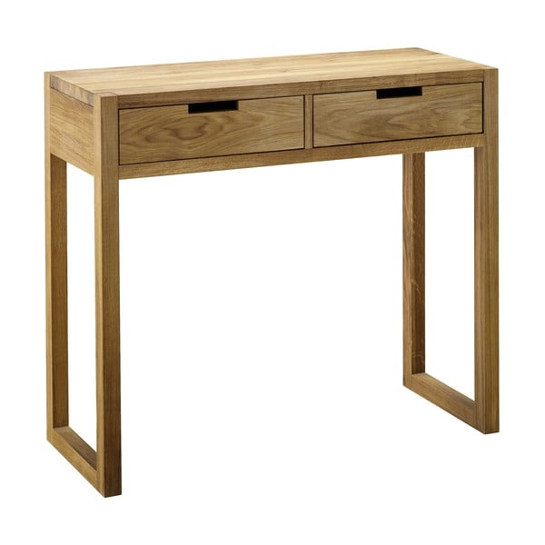 Konzolový stolek z dubového dřeva Fornestas Sims