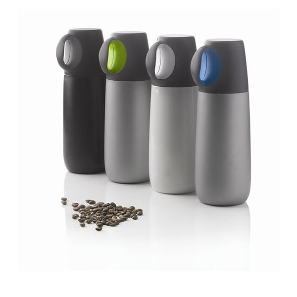 Modrá termoska s hrníčkem XD Design Bopp, 600 ml-image-2