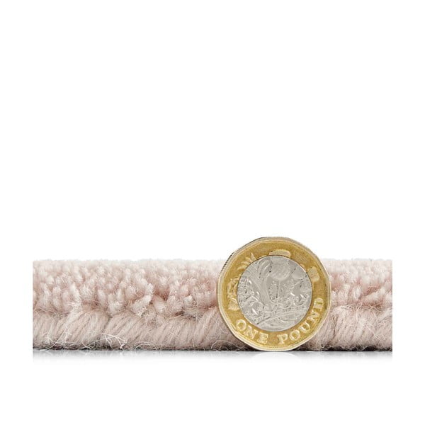 Růžový vlněný koberec Think Rugs Kasbah, 120 x 170 cm-image-2