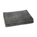 Tmavě šedá matrace pro psa 120x80 cm Dog Fantasy Stripe – Plaček Pet Products