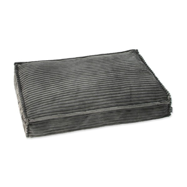 Tmavě šedá matrace pro psa 120x80 cm Dog Fantasy Stripe – Plaček Pet Products