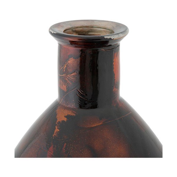 Hnědá váza z recyklovaného skla Mauro Ferretti Ares, výška 60 cm-image-2
