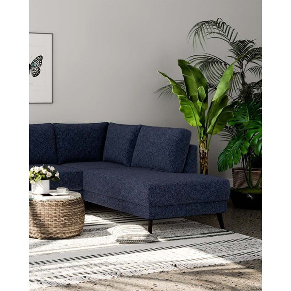 Tmavě modrá rohová pohovka (pravý roh) Fynn – Ghado-image-4