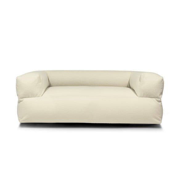 Krémový sedací vak z textilie bouclé Sofa MooG – SLOWDOWN-image-2
