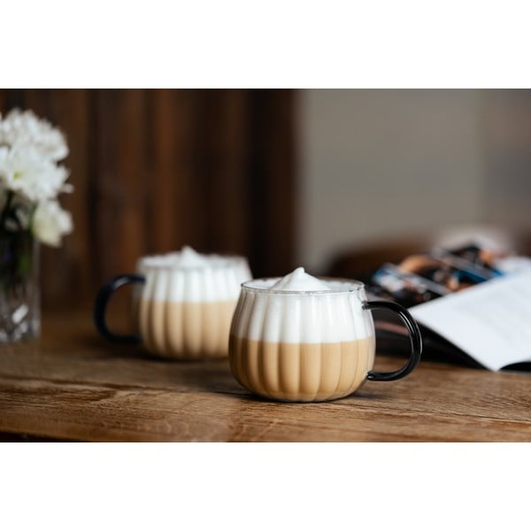 Hrnky na cappuccino v sadě 2 ks 350 ml Tulip – Vialli Design-image-1