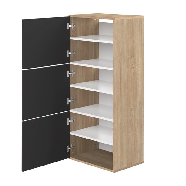 Černý botník v dekoru dubu Bamboo - TemaHome-image-3