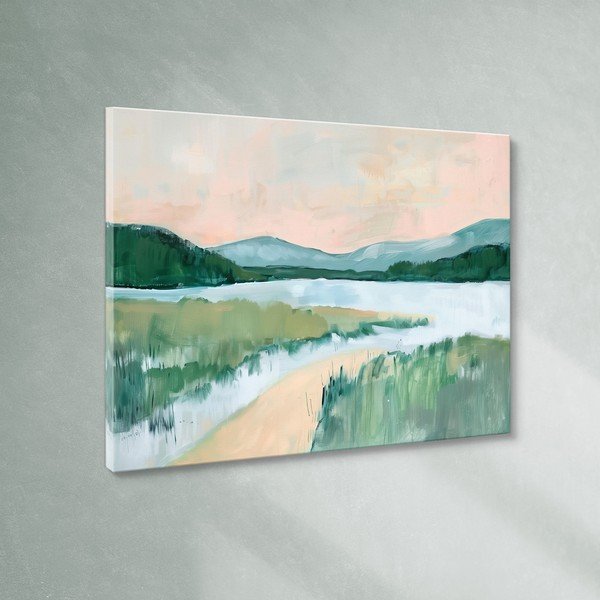 Obraz 70x100 cm Gouache Lake – Styler-image-4