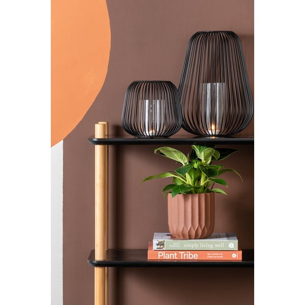 Černá stolní lucerna PT LIVING Lantern, výška 30 cm-image-1