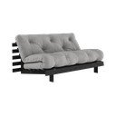 Šedá rozkládací pohovka 160 cm Roots Black Night – Karup Design