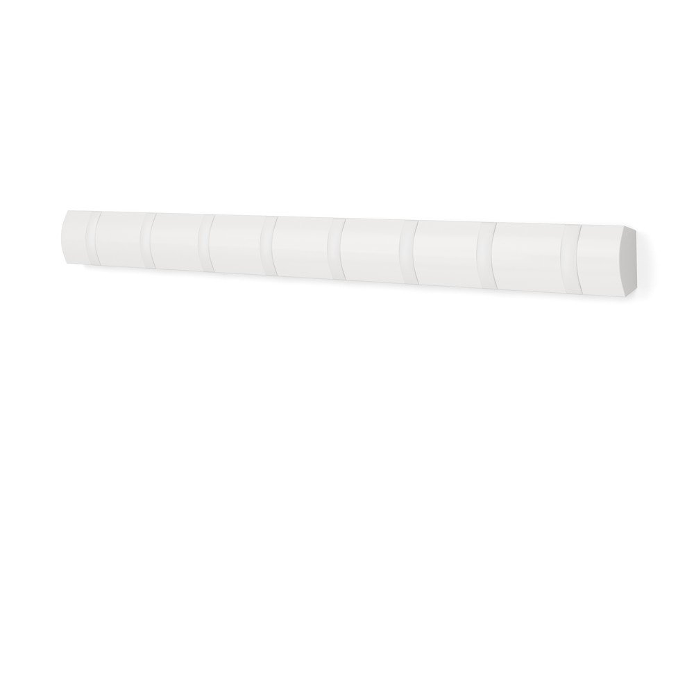 Matně bílý nástěnný věšák z borovicového dřeva 81 cm Flip – Umbra