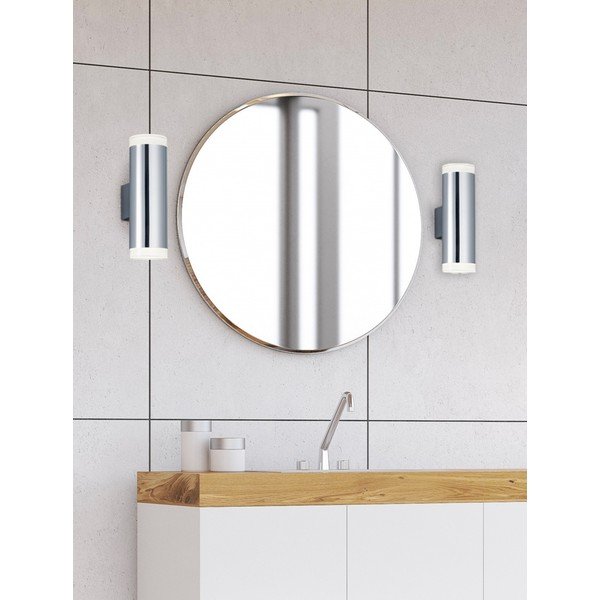 LED nástěnné svítidlo v leskle stříbrné barvě Ray – Trio-image-1