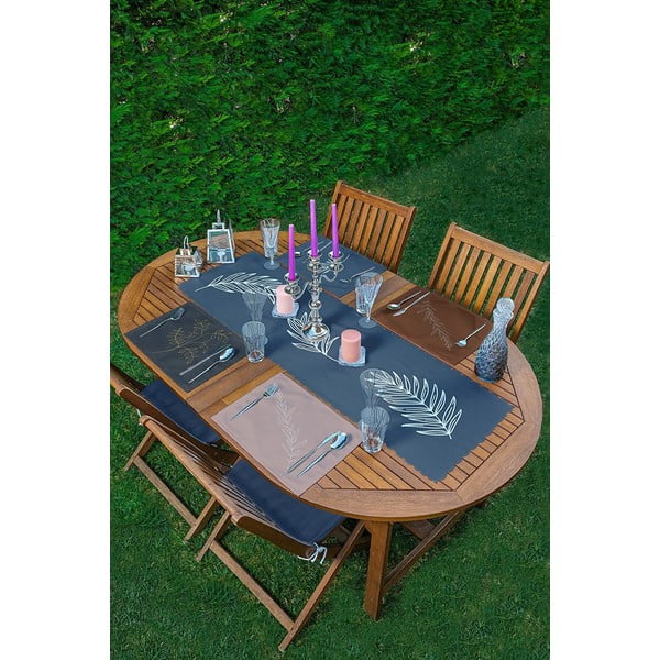 Set 4 textilních prostírání a běhounu Minimalist Home World-image-1