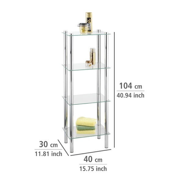 Polička se 4 oddíly Wenko Yago-image-1