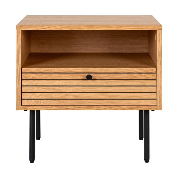 Odkládací stolek s deskou v dubovém dekoru 40x50 cm Kyoto – House Nordic